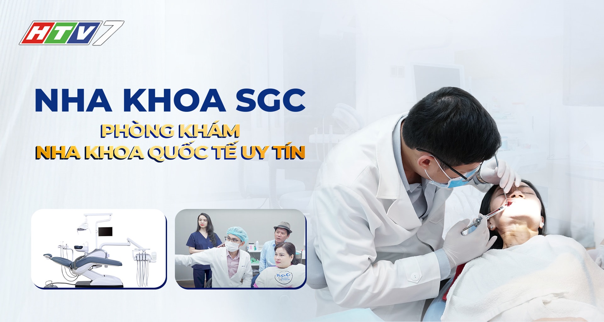 Đài truyền hình đưa tin về nha khoa SGC