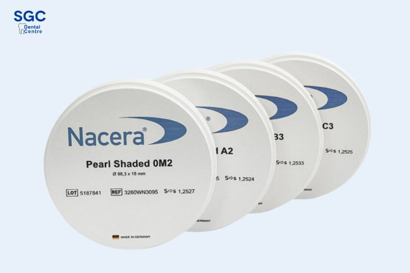 Dòng sứ Nacera Pearl Shaded có tới 16 tông màu đa dạng