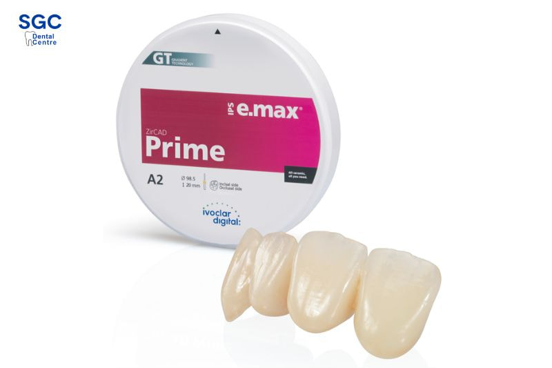 Emax CAD là dòng răng sứ phục hồi chức năng ăn nhai như răng thật