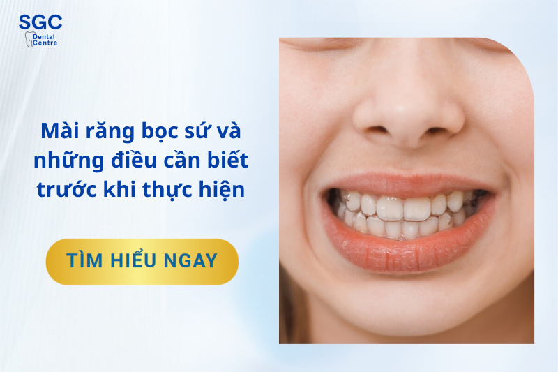 Mài răng bọc sứ có ảnh hưởng gì không?