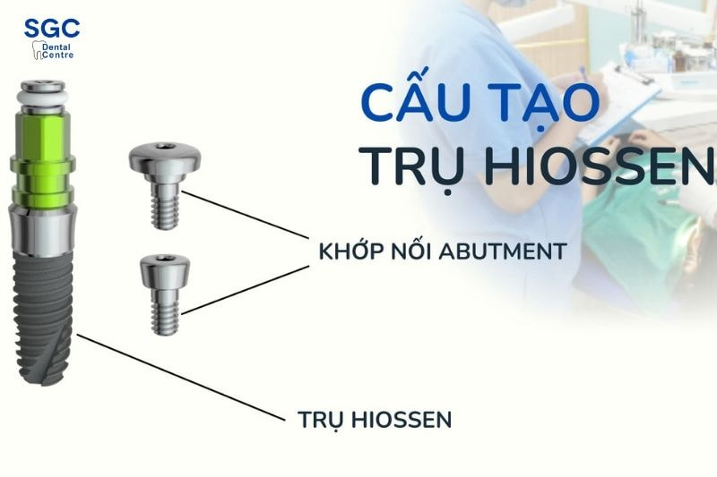 Trụ Hiossen Mỹ được đánh giá cao về hiệu quả thẩm mỹ đem lại sau điều trị