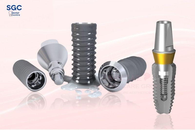 Trụ Implant thay thế cho chân răng thật đã mất