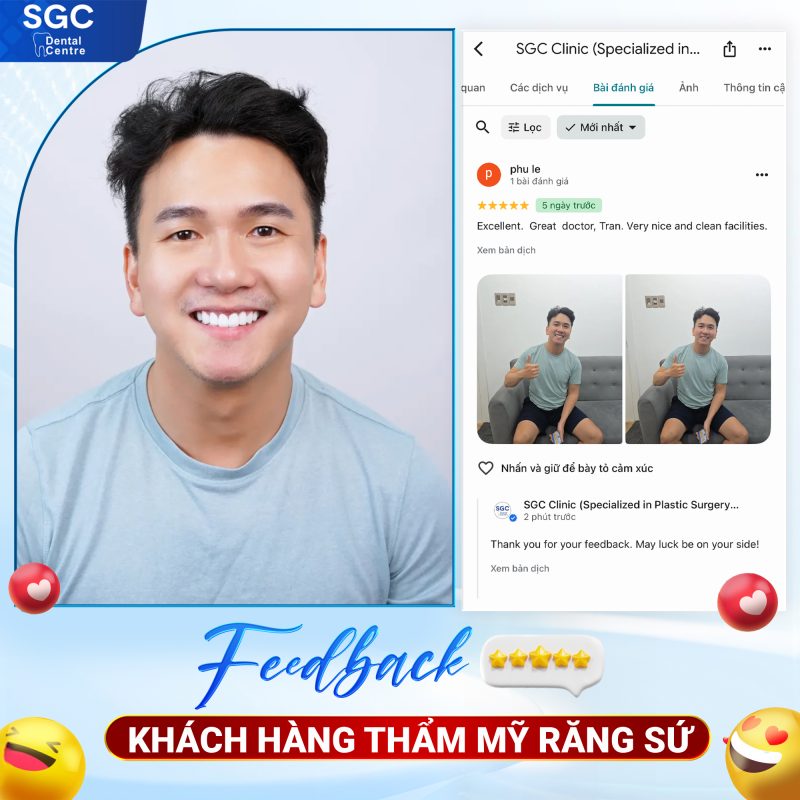 Bọc răng sứ thẩm mỹ là gì? Có tốt không? Bảng giá năm 2025 14 fb khach hang tham my