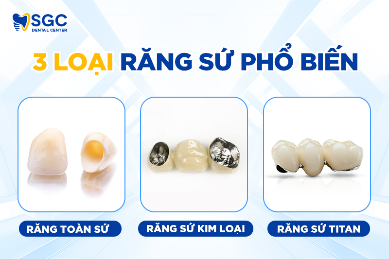 Bọc răng sứ thẩm mỹ là gì? Có tốt không? Bảng giá năm 2025 2 3 loai rang pho bien 2
