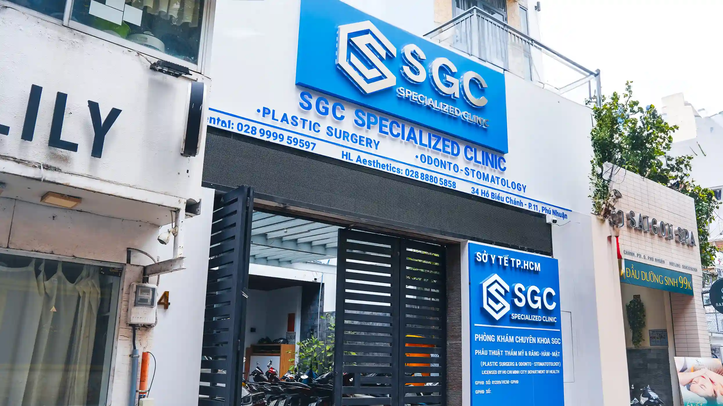 Liên hệ 1 Co so nha khoa sgc