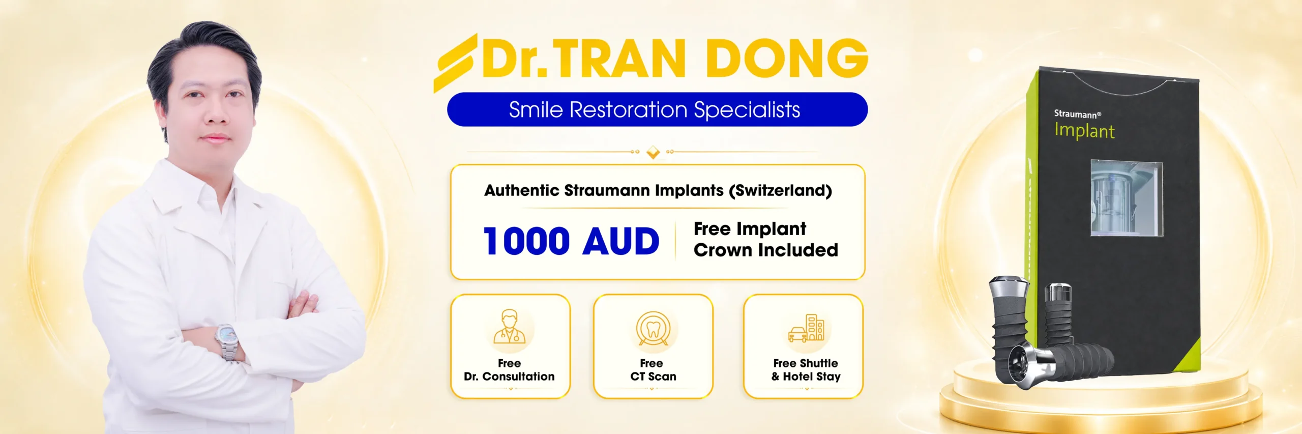 Trồng răng Implant Straumann: Xuất xứ, Cấu tạo, Phân loại và Bảng giá chi tiết